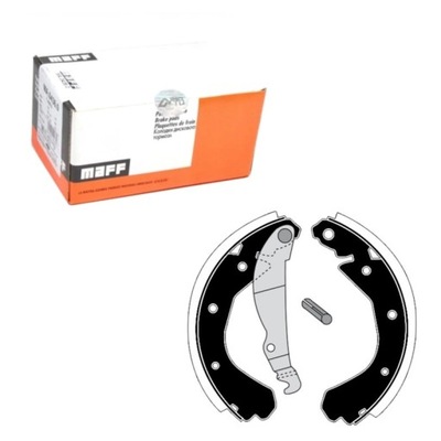 Тормозные колодки тормозные opel corsa maff фото №1