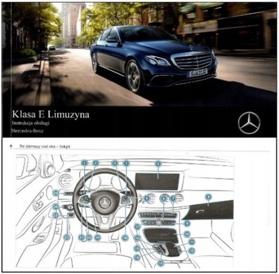 MERCEDES E KLASA W213 POLSKA INSTRUKCJA OBSŁUGI