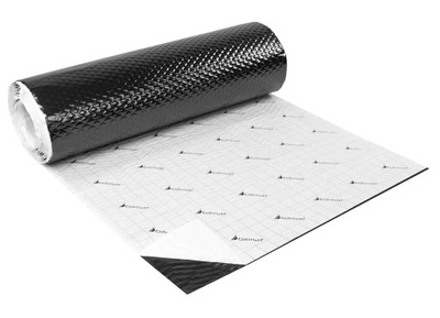 MAT COVER FOR ZABYTKOWYCH CARS BLACK SELF-ADHESIVE ALUMINIUM  