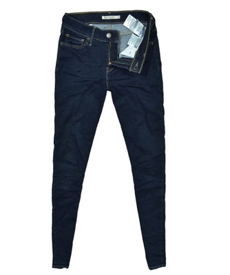 LEVIS 710 Super Skinny Damskie Jeansy W27 L32