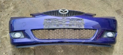 Mazda 3 bk sedan 03-06 бампер передний перед фото №1