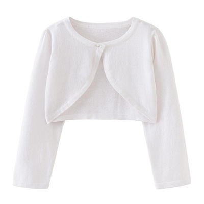 781W sweterek dziecięcy biały bawełna rozmiar 92 (87 - 92 cm)