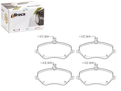 Breck тормозные колодки тормозные peugeot перед 407 04- 607 c фото №1