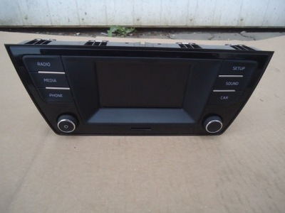 Octavia superb rapid fabia kodiaq радио 6v0035869 фото №1