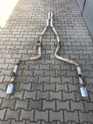 Dodge charger 6.4 srt гаситель выхлоп фото №1