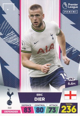 Panini PREMIER LEAGUE 2023 Base Card Dier 322 karta kolekcjonerska