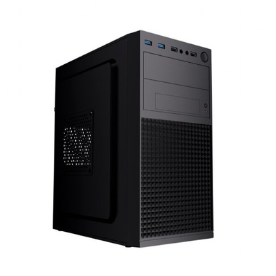 Obudowa komputerowa Gembird K300 Black Mini Tower Micro-ATX czarna