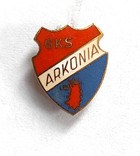 Odznaka GKS Arkonia Szczecin (PRL, emalia) odznaka