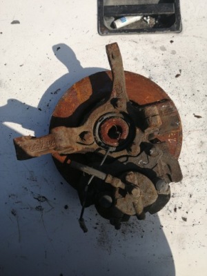 4739 поворотный кулак правый перед opel astra h фото №1