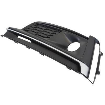 Audi a5 8w6 s5 2016-2019 решётка радиатора решётка заглушка бампера перед левая хром фото №1