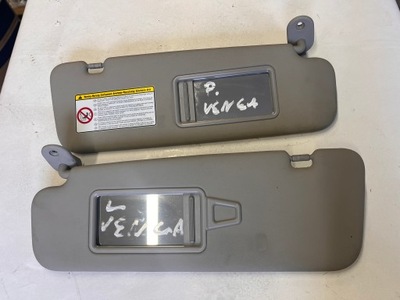 Kia venga защита солнцезащитная левая правая фото №1