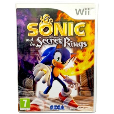 SONIC AND THE SECRET RINGS WII Nintendo Wii