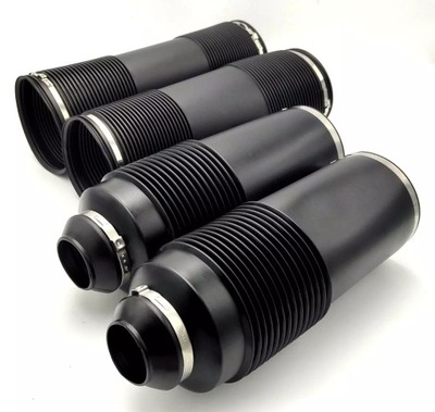 Захист амортизатора перед+ задня abc mercedes sl r230 w230 + хомути nowe фото №1