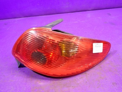 Peugeot 206 hb 3d lift лампа задня права молдинг фото №1