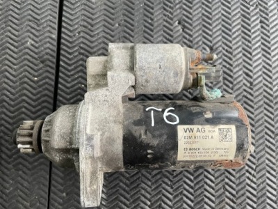Стартер vw t6 рестайлінг  02m911021a 2.0tdi фото №1