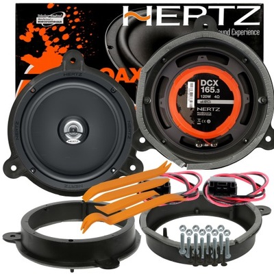 ZAM MANUFACTURADO ORIGINAL POTENTE ALTAVOCES HERTZ RENAULT LAGUNA PARTE DELANTERA PARTE TRASERA  