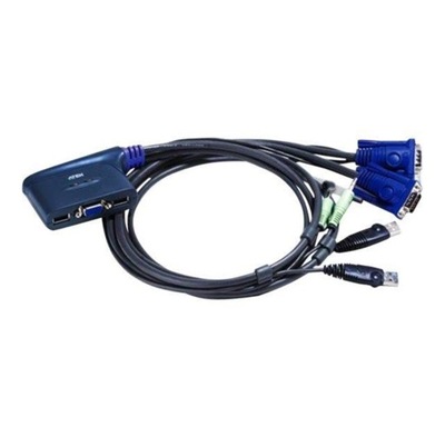 ATEN CS62U 2-Port USB KVM Switch