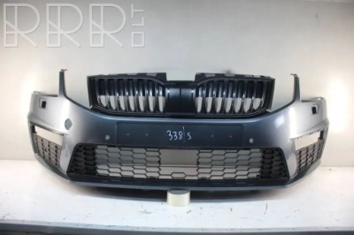 Бампер перед передний skoda octavia iii 3 lift фото №1