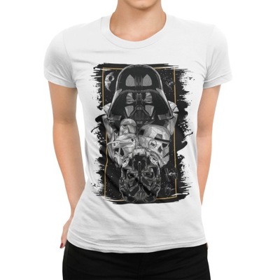 Koszulka T-shirt Damski STAR WARS WZORY - XL