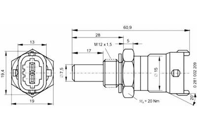 Bosch 281 002 209 фото №1