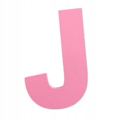 DIY naklejki ścienne 3D litery J