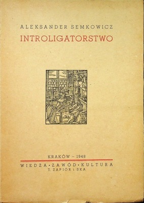 Introligatorstwo 1948 r.