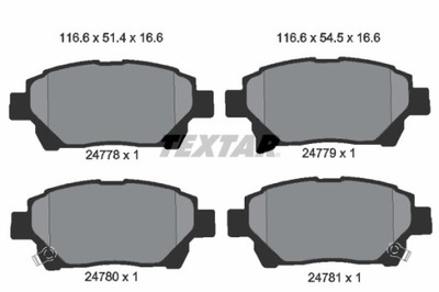 TRINKELĖS STABDŽIŲ TOYOTA PRIEK. IQ 1,0-1,4 D-4D 09- 2477801 