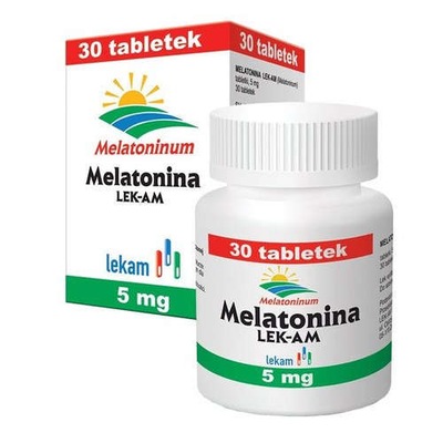 Melatonina LEK-AM 5 mg 30 tabletek