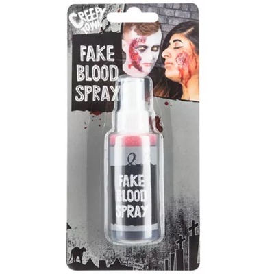 SZTUCZNA KREW SPRAY 60 ML HALLOWEEN FAKE BLOOD Z ATOMIZEREM ATOMIZER SPRAYU