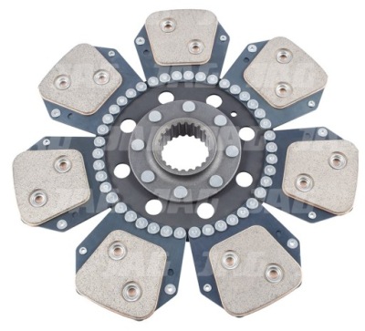 333017210 диск сцепления 7 лепестки фото №1