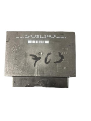 Модуль комфорту volkswagen оригінальний номер 7l0959933g фото №1