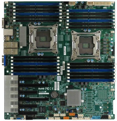SUPERMICRO X10DRI-T4+ DUAL s.2011-V3 DDR4 eATX