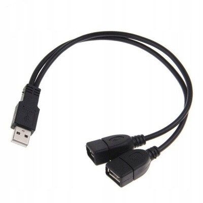 2 Port USB2.0 Hub USB 2.0 Male To 2 Dual USB