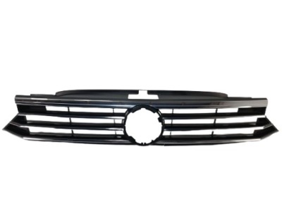 Vw passat b8 14-19 решётка радиатора решётка радиатора хром бампера передний перед 3g0853653 фото №1