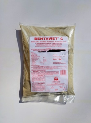 Bentawet C 1 kg- środek na biegunkę: cielęta, krowy, owce, kozy - PRODUCENT