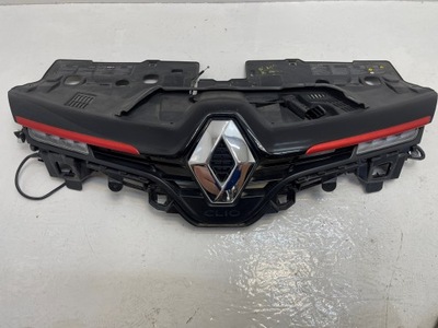 Renault clio iv передняя решётка радиатора led фото №1