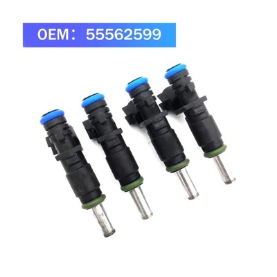 4PCS Fuel Injector Nozzle 55562599 for Cruze 1.6 Opel J Mokka -- Col~39151 