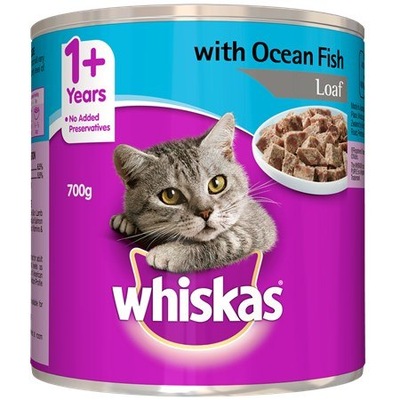 WHISKAS ADULT TUŃCZYK - PUSZKA 400G