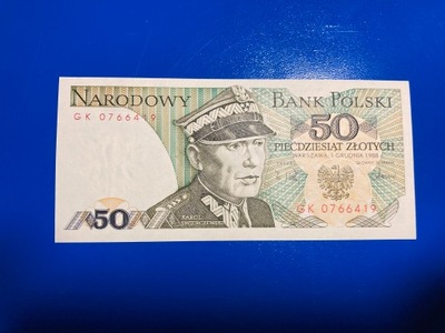 Banknot 50zł - Świerczewski - seria GK