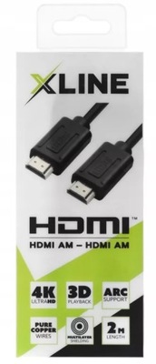 KABEL XLINE HDMI AM- HDMI AM 2M