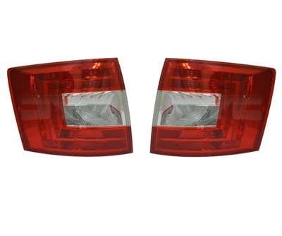 SKODA OCTAVIA III UNIVERSAL 12-16 LAMPS REAR SET  