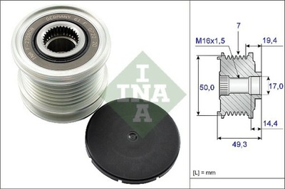 SANKABA GENERATORIAUS INA 535 0140 10 