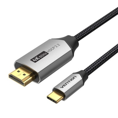 VENTION KABEL PRZEWÓD USB-C ADAPTER USB C HDMI UHD 4K 60HZ THUNDERBOLT 2M