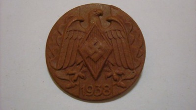 Niemcy III Rzesza Odznaka przypinka HJ 1938