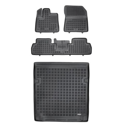 RUBBER SET MATS I MAT FIAT E-DOBLO III FROM 2022 5 OSOBOWY, VERSION DL  