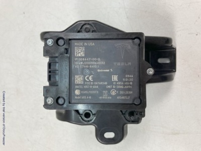 Радар модуль distronic tesla 3 s x y 1108647-00-d фото №1