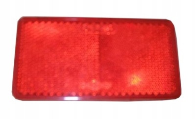 Отражатель красный полуприцепа полуприцеп прицепа фото №1