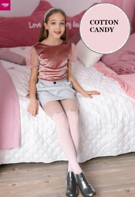 Rajstopy ABIGAIL Knittex 116-122 CottonCandy