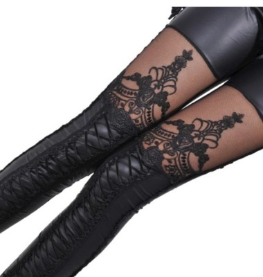 Leginsy gotyckie Makbet gothic r. S/M legginsy