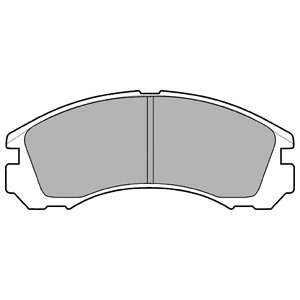 DELPHI КОЛОДКИ ТОРМОЗНЫЕ ПЕРЕД LP871 LP871